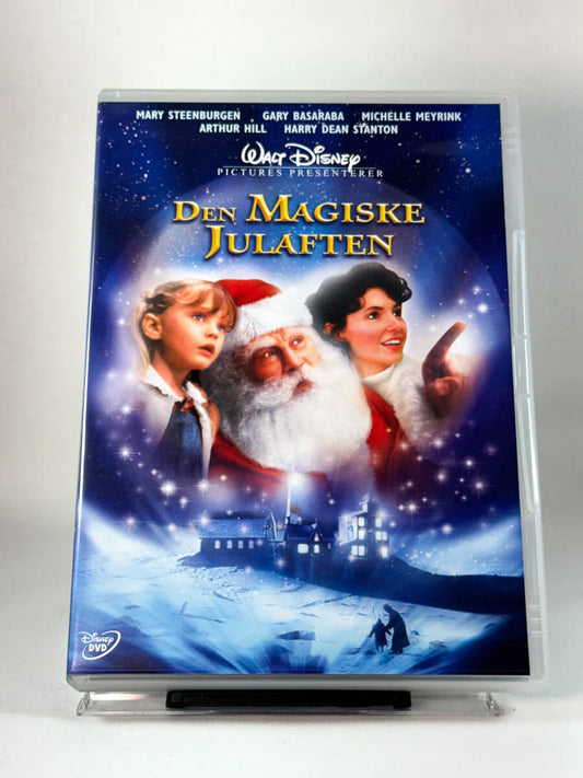 Forside av DVD-cover til Den magiske julaften, stemningsfull julefilm fra Disney, brukt DVD hos Brukbar Film