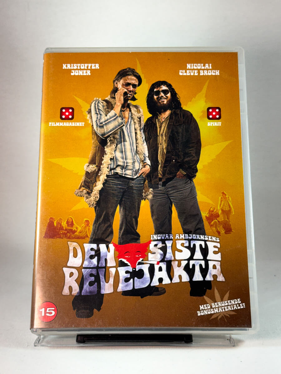 Forside av cover til Den siste revejakta, bruktfilm på DVD hos Brukbar Film