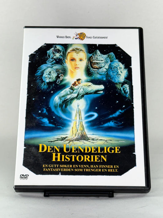 DVD-forside til filmen Den uendelige historien
Originalt cover brukt for produktbilde i nettbutikken Brukbar Film