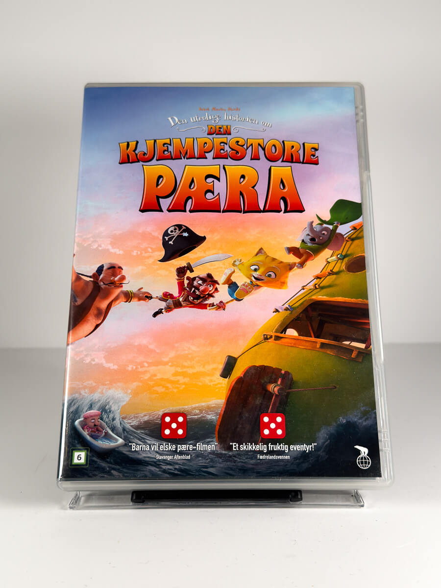 Forside av cover til Den utrolige historien om den kjempestore pæra på DVD