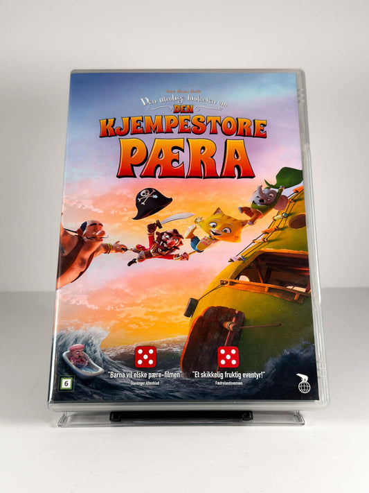 Forside av cover til Den utrolige historien om den kjempestore pæra på DVD
