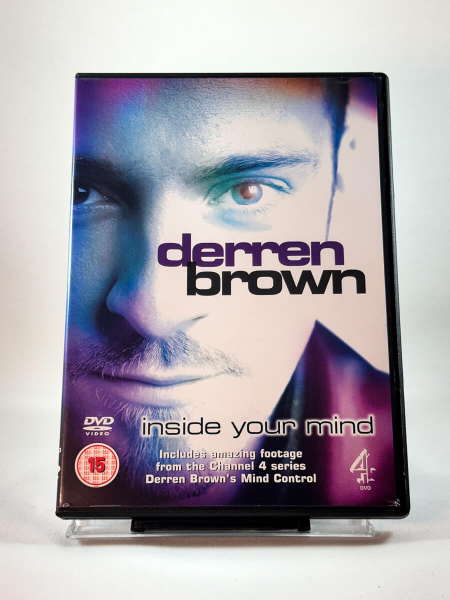 DVD-cover-forside til Derren Brown: Inside Your Mind hos Brukbar Film