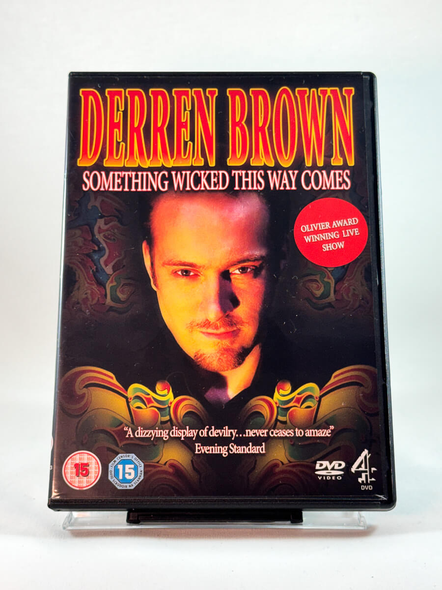 DVD-cover-forside til Derren Brown: Something Wicked This Way Comes hos Brukbar Film