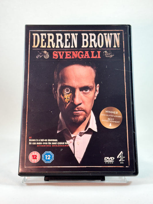 DVD-cover-forside til Derren Brown: Svengali hos Brukbar Film