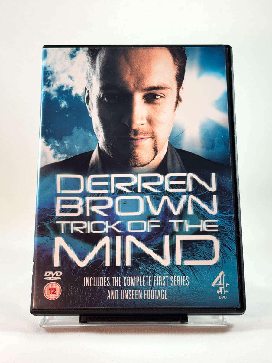 DVD-cover-forside til Derren Brown: Trick of the Mind hos Brukbar Film
