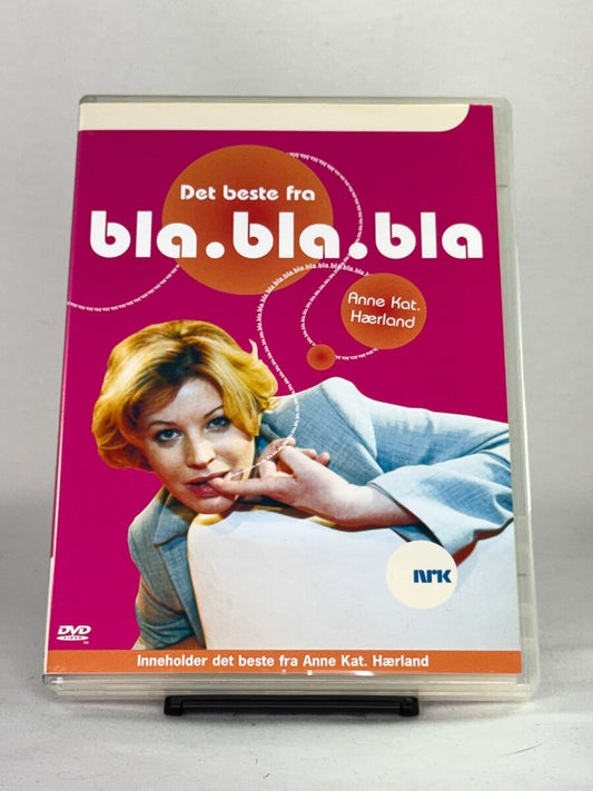 DVD-forside til filmen Det beste fra bla.bla.bla
Originalt cover brukt for produktbilde i nettbutikken Brukbar Film