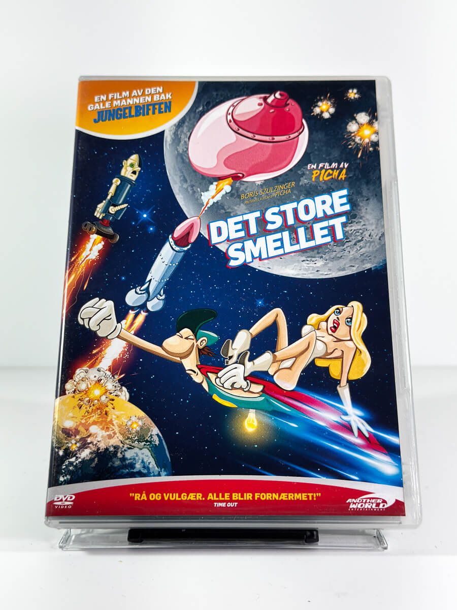 Forside av cover til Det store smellet på DVD