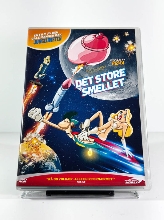 Forside av cover til Det store smellet på DVD