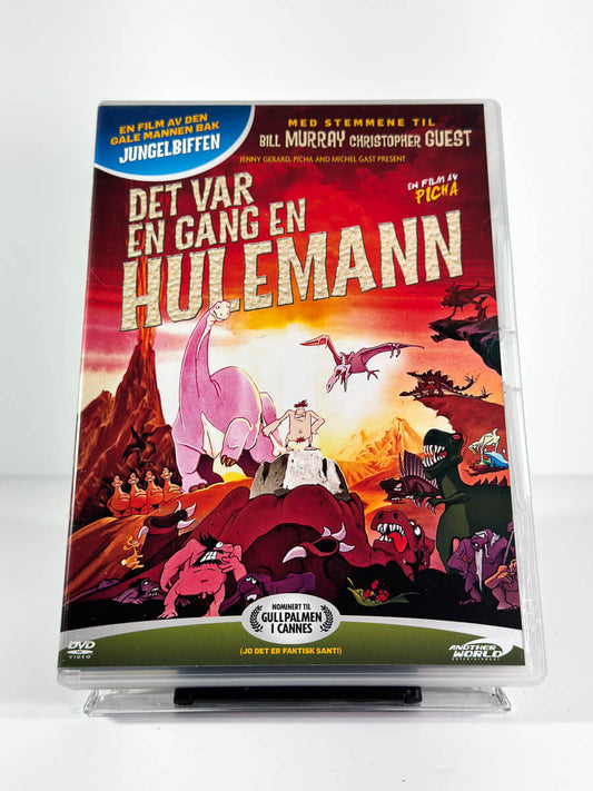 Forside av cover til Det var en gang en hulemann på DVD