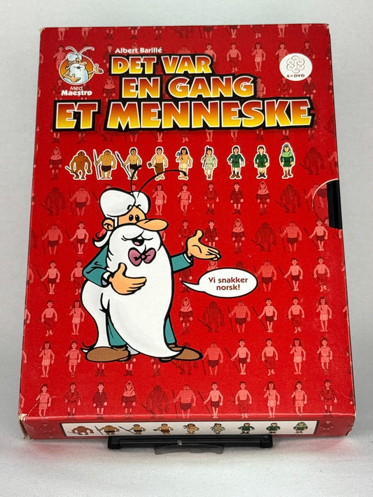 DVD-cover-forside til serien Det var en gang et menneske – Brukt DVD fra nettbutikken Brukbar Film