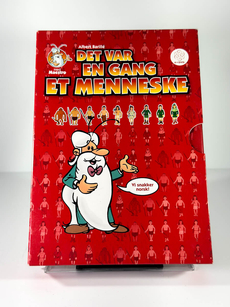 DVD-cover-forside til serien Det var en gang et menneske – Brukt DVD sanleboks hos nettbutikken Brukbar Film