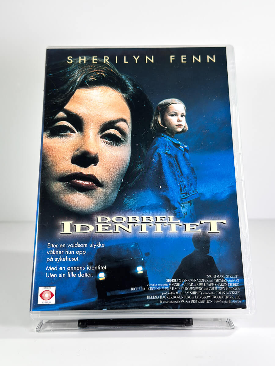 Forside av cover til Dobbel Identitet på DVD