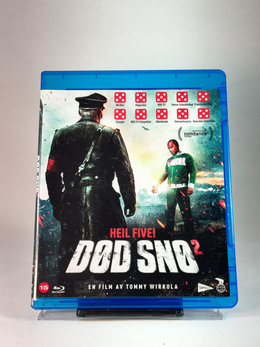 Forside av cover til Død snø 2, brukt Blu-ray hos Brukbar Film