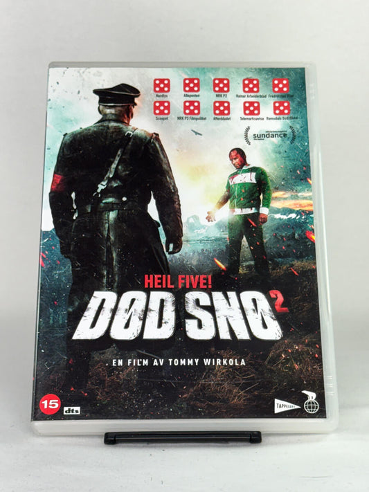 DVD-forside til filmen Død Snø 2
Originalt cover brukt for produktbilde i nettbutikken Brukbar Film