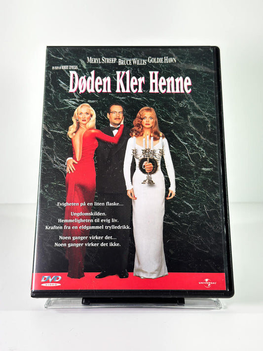 Forside av cover til Døden Kler Henne på DVD