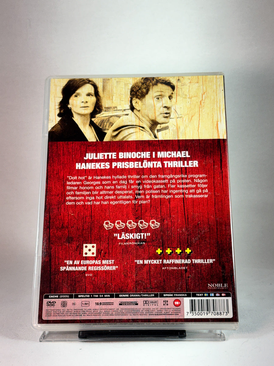 Bakside av cover til Dødt hot, brukt DVD hos Brukbar Film