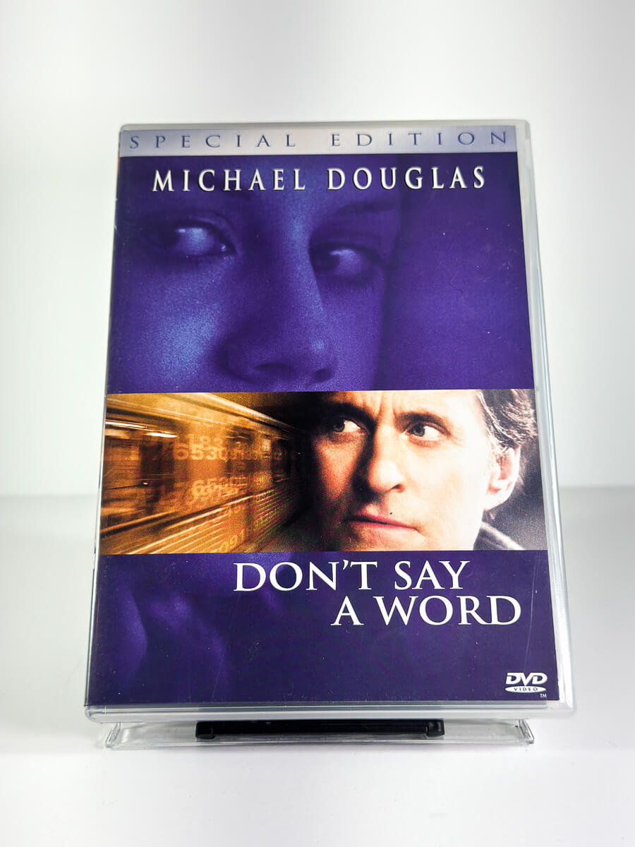 Forside av cover til Don't Say a Word på DVD
