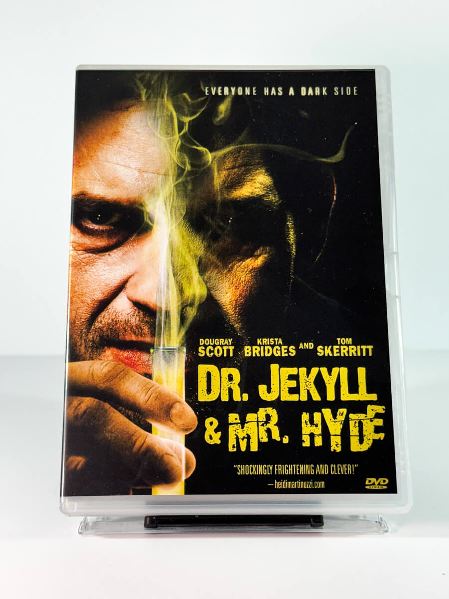 Forside av cover til Dr Jekyll and Mr Hyde, bruktfilm hos nettbutikken Brukbar Film