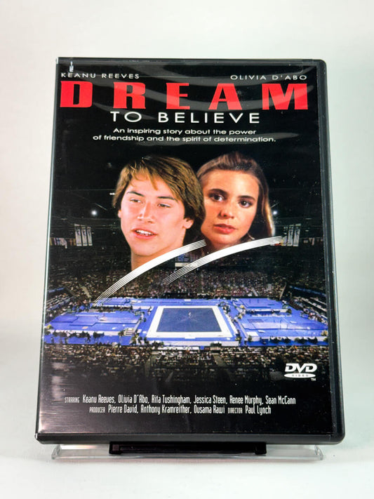 Forside av cover til Dream to Believe, brukt DVD hos Brukbar Film