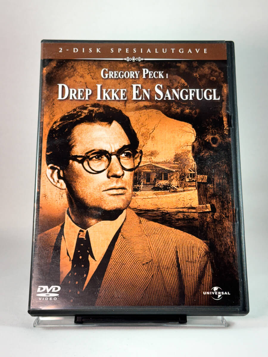Forside av cover til Drep ikke en sangfugl, brukt DVD hos Brukbar Film