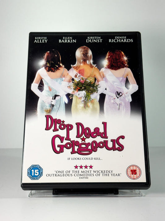 Forside av cover til Drop Dead Gorgeous, bruktfilm hos nettbutikken Brukbar Film