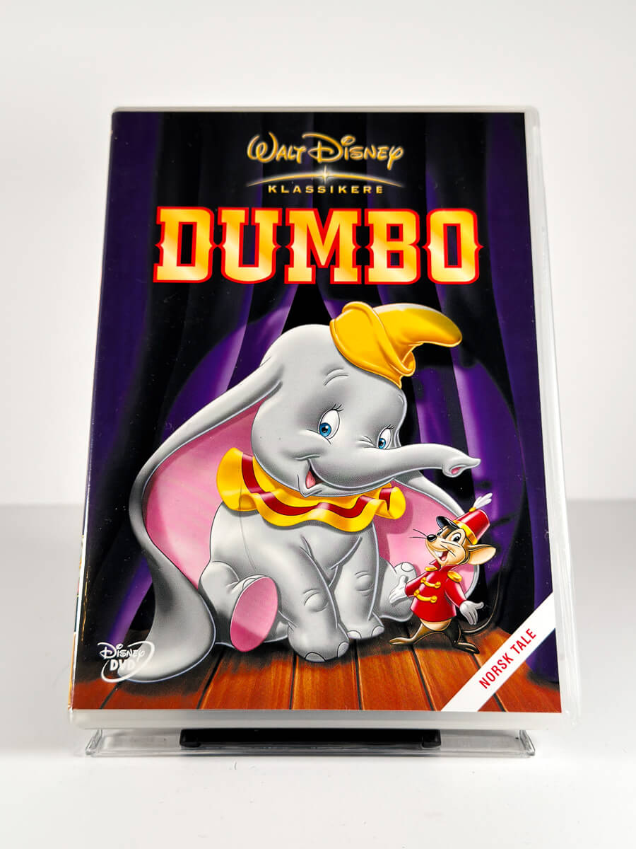 Forside av cover til Dumbo på DVD