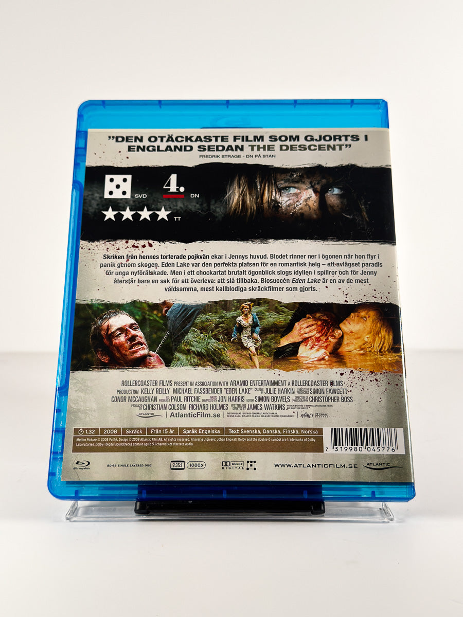 Bakside av cover til Eden Lake på Blu-ray