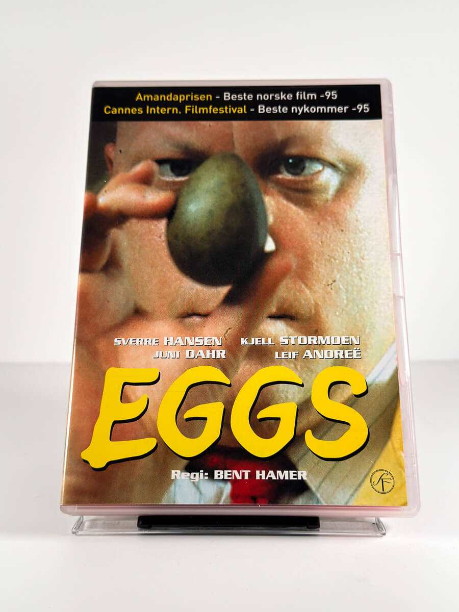 Forside av cover til Eggs på DVD