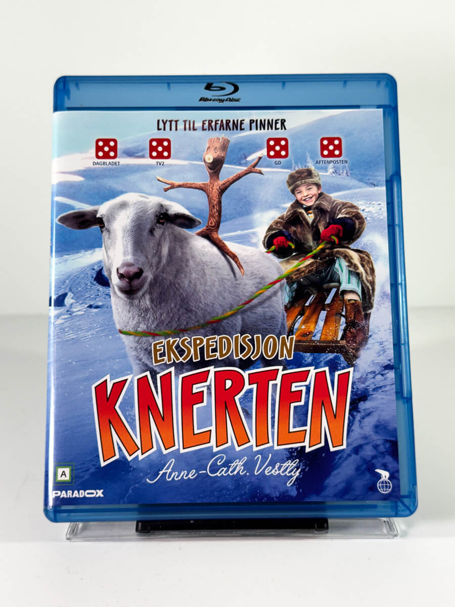 Forside av cover til Ekspedisjon Knerten på Blu-ray