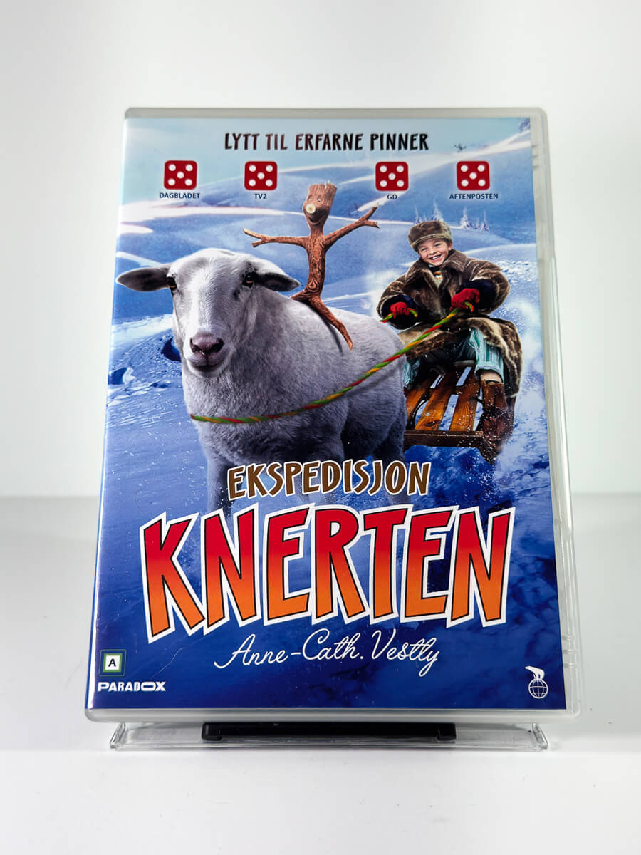 Forside av cover til Ekspedisjon Knerten på DVD