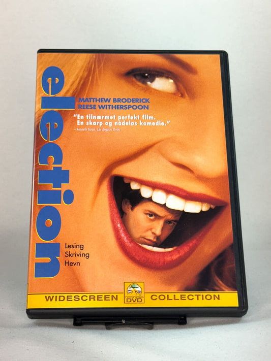 Forside av DVD-cover til Election, brukt DVD hos Brukbar Film