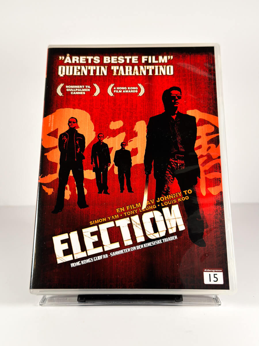 Forside av cover til Election på DVD