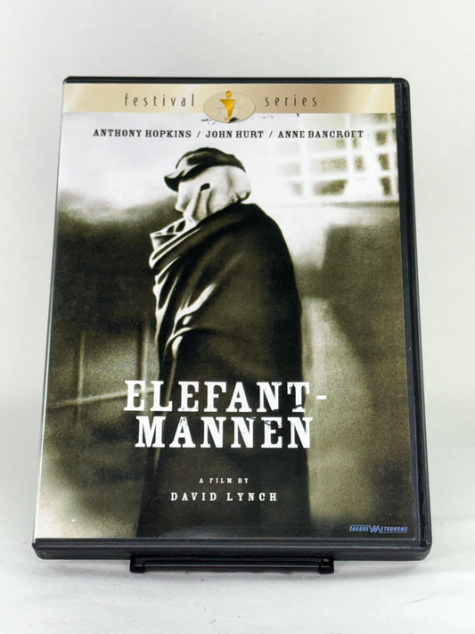 DVD-forside til filmen Elefantmannen
Originalt cover brukt for produktbilde i nettbutikken Brukbar Film
