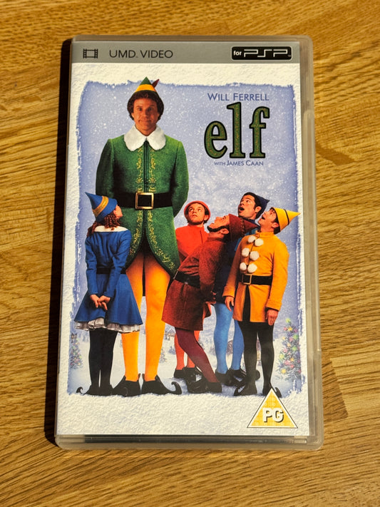 Forside av cover til Elf, PSP UMD-utgivelse