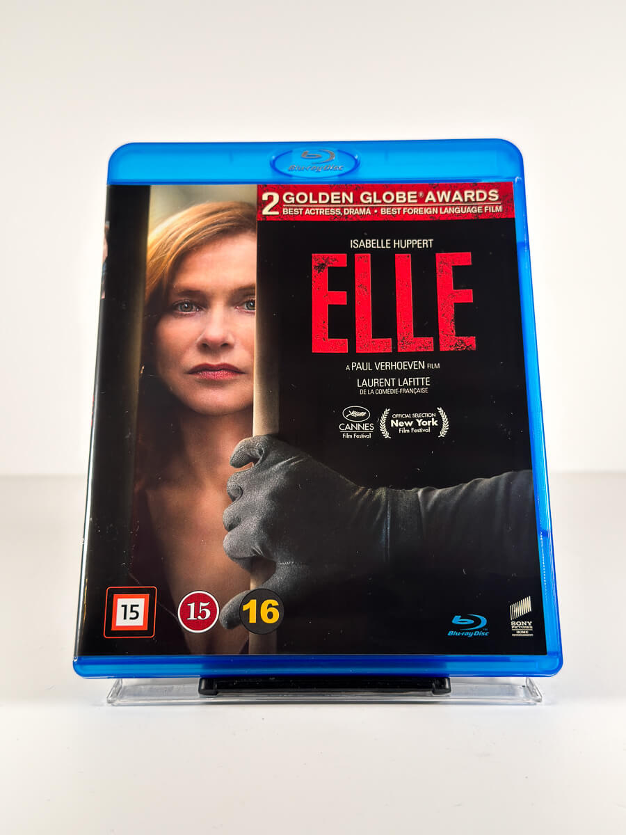 Forside av cover til Elle på Blu-ray