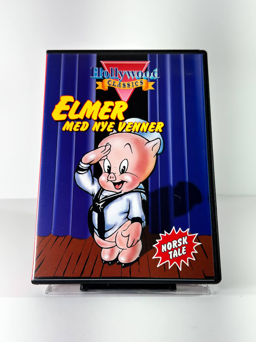 Forside av cover til Elmer med nye venner på DVD