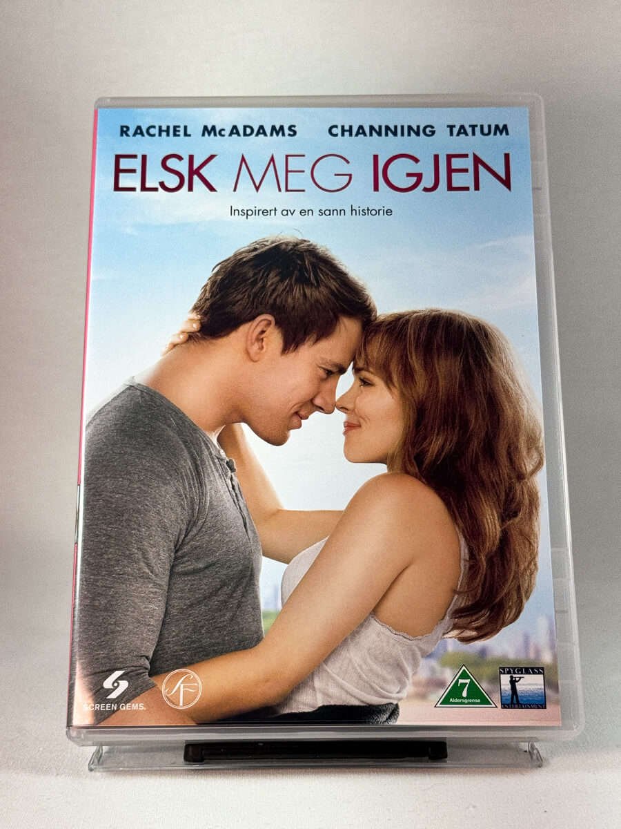 Forside av cover til Elsk meg igjen, bruktfilm på DVD hos Brukbar Film