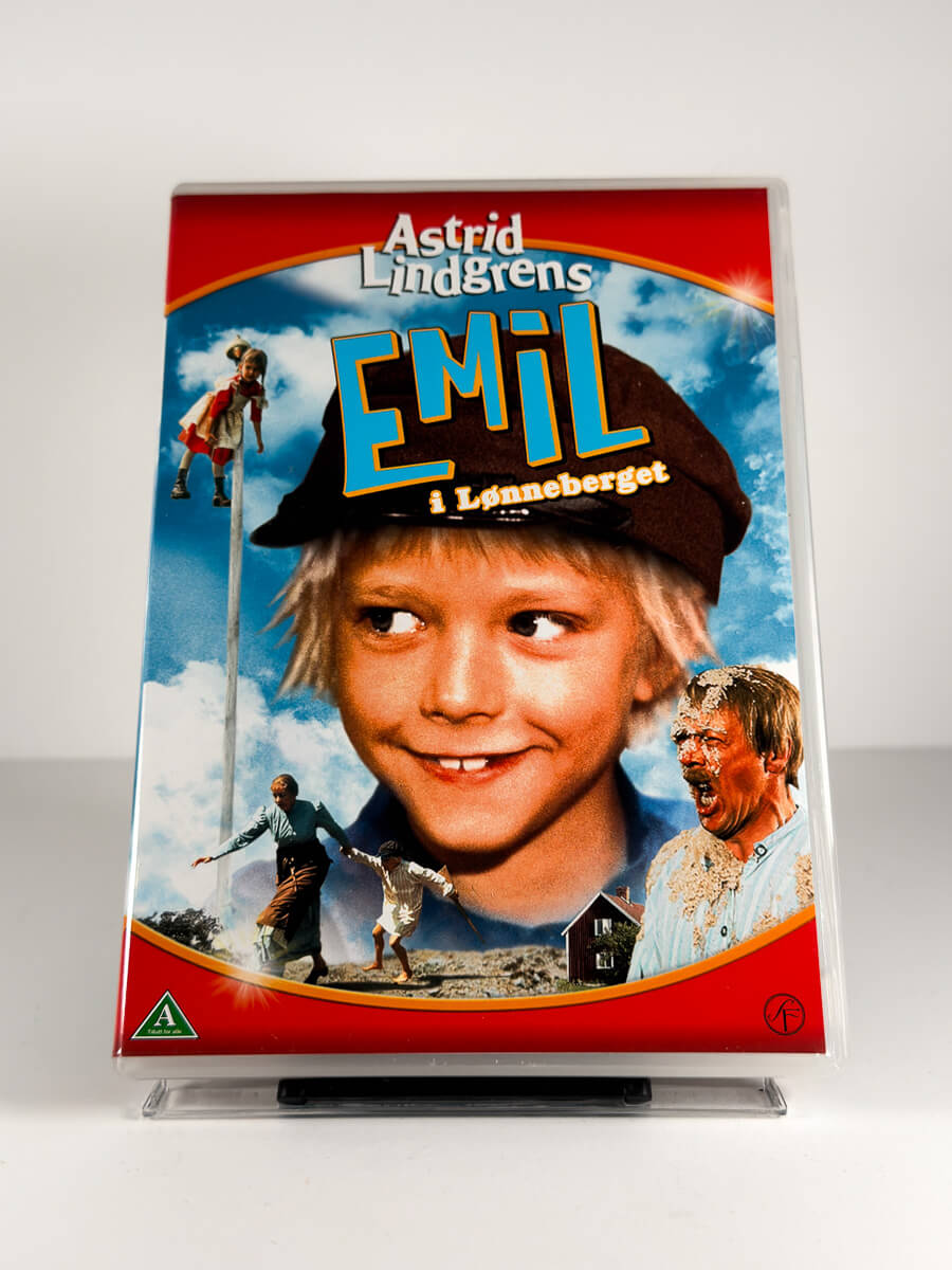 Forside av cover til Emil i Lønneberget på DVD