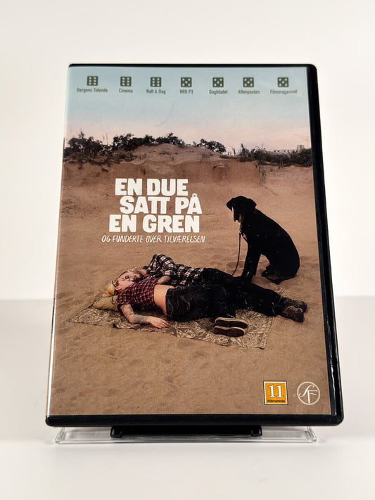 Forside av cover til En due satt på en gren og funderte på tilværelsen på DVD