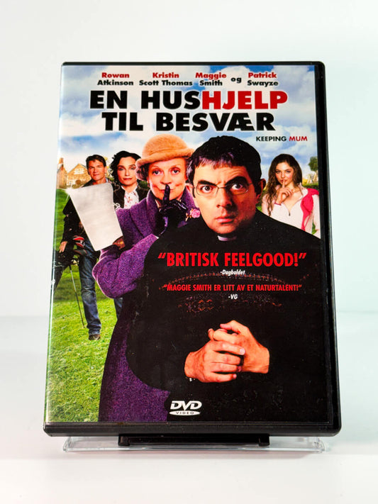 Forside av cover til en hushjelp til besvær, bruktfilm hos nettbutikken Brukbar Film