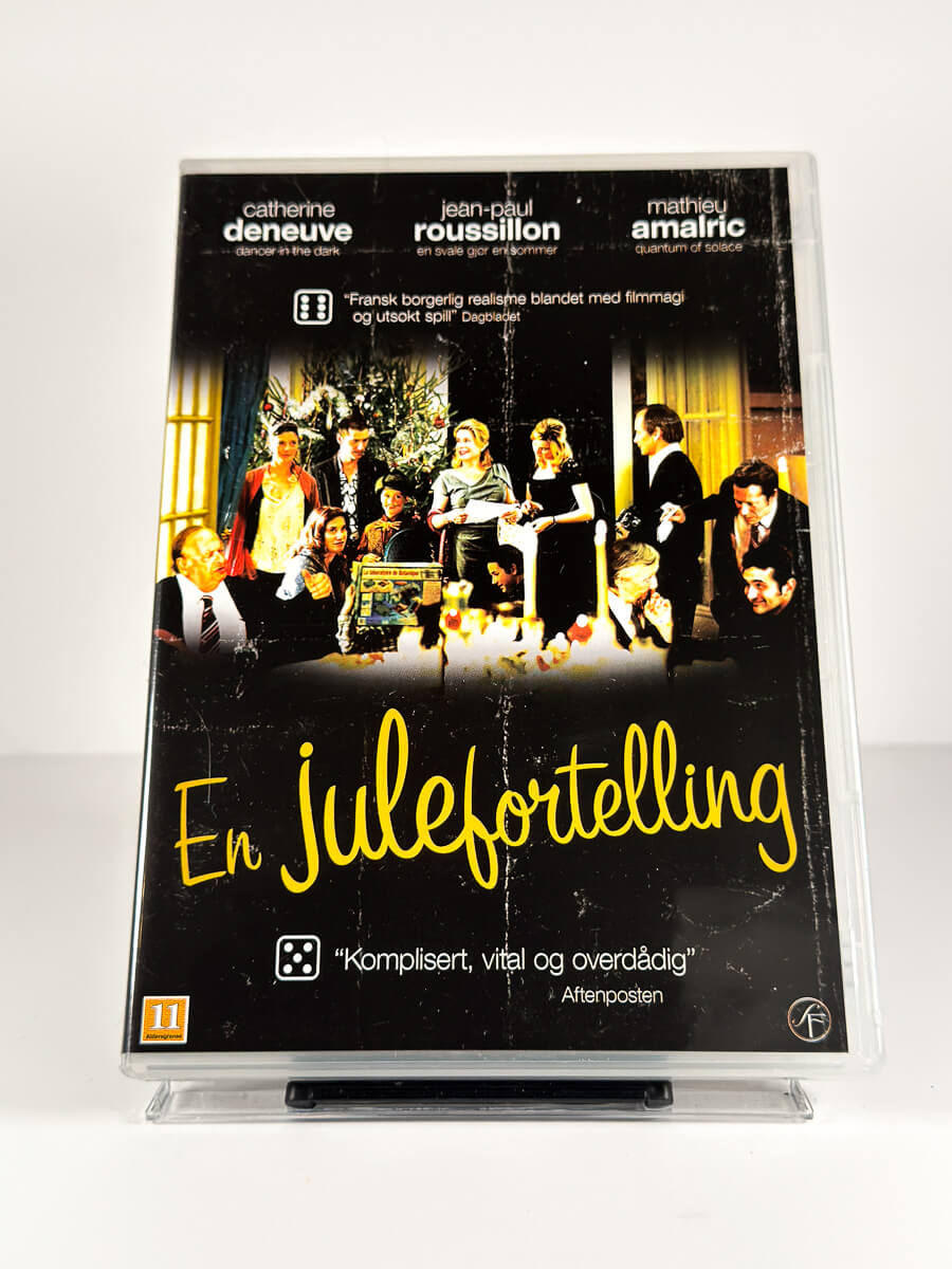 Forside av cover til En julefortelling på DVD