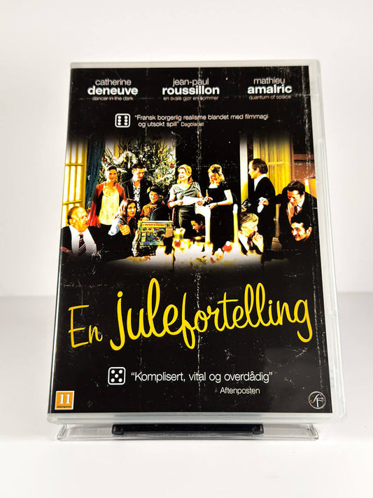 Forside av cover til En julefortelling på DVD
