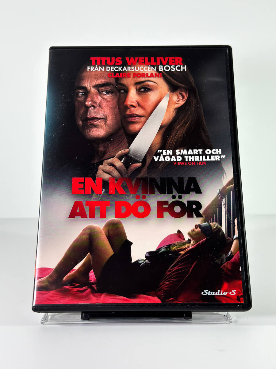 Forside av cover til En kvinna att dö för på DVD