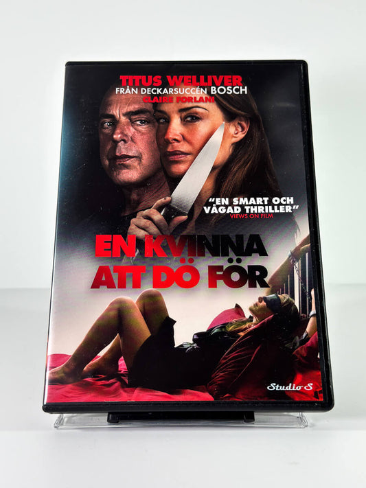 Forside av cover til En kvinna att dö för på DVD