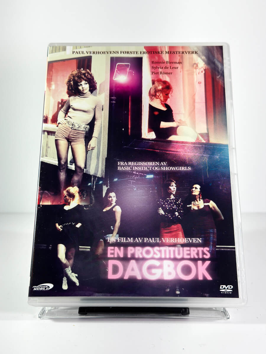 Forside av cover til En prostituerte dagbok på DVD