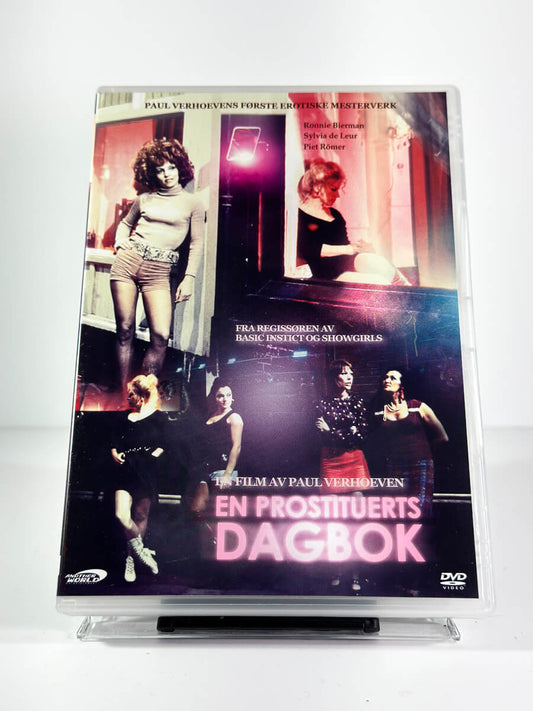 Forside av cover til En prostituerte dagbok på DVD