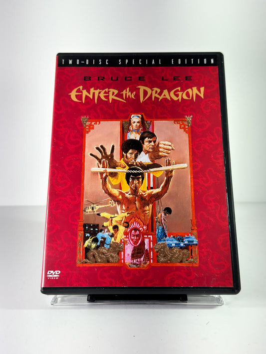 Forside av cover til Enter the Dragon på DVD