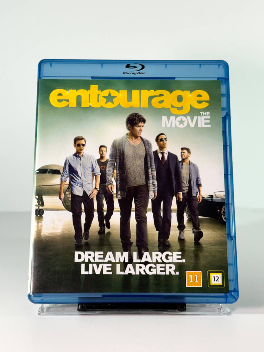 Forside av cover til Entourage – The Movie på Blu-ray, bruktfilm hos Brukbar Film