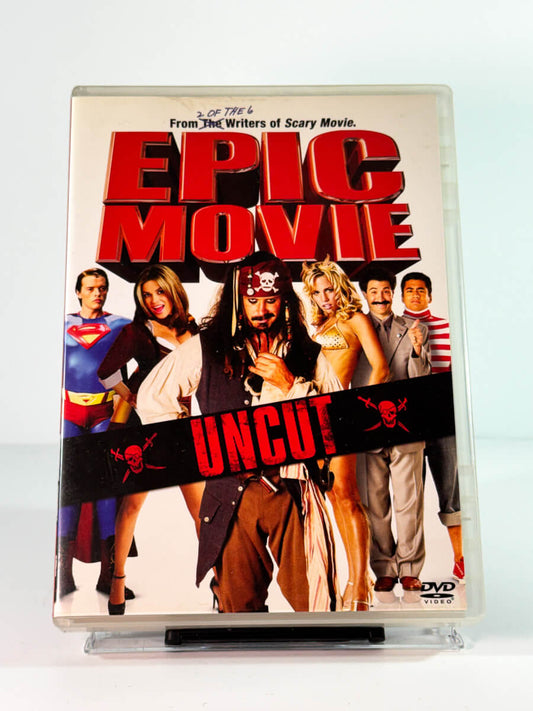 Forside av cover til epic movie, brukt DVD hos Brukbar Film