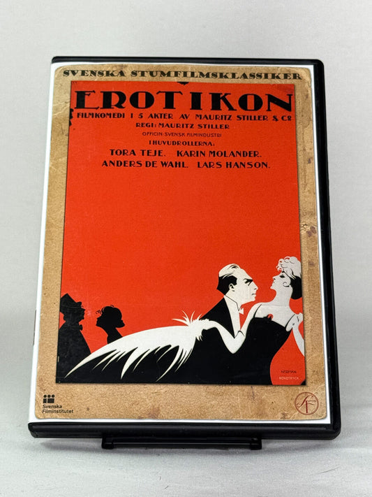DVD-forside til filmen Erotikon
Originalt cover brukt for produktbilde i nettbutikken Brukbar Film